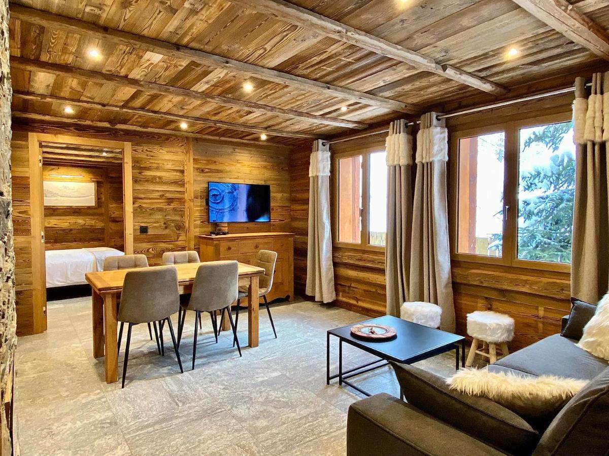 Chalet Les Cocales Residence Sejour Et Nuitees B&B - Appartement Pin Cembro 贝桑 外观 照片
