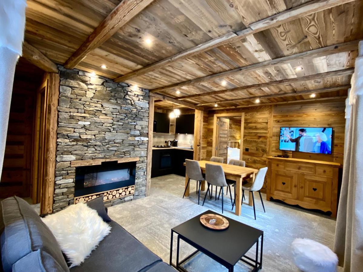 Chalet Les Cocales Residence Sejour Et Nuitees B&B - Appartement Pin Cembro 贝桑 外观 照片