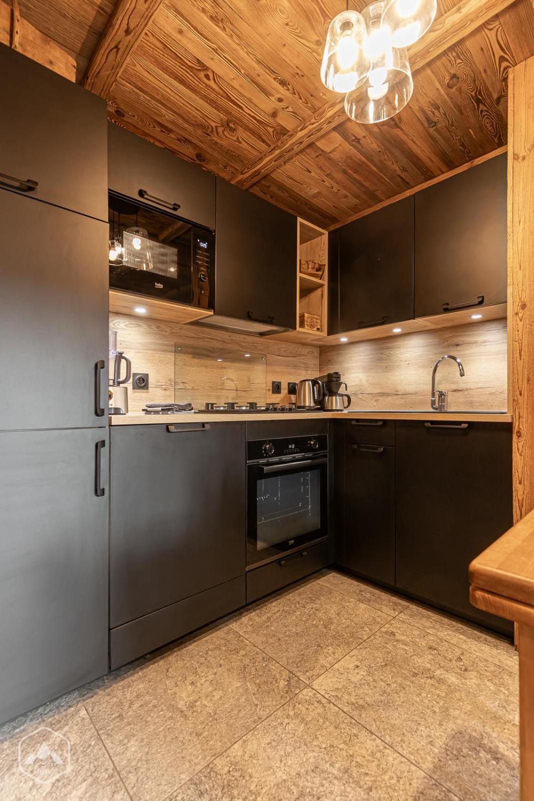 Chalet Les Cocales Residence Sejour Et Nuitees B&B - Appartement Pin Cembro 贝桑 外观 照片