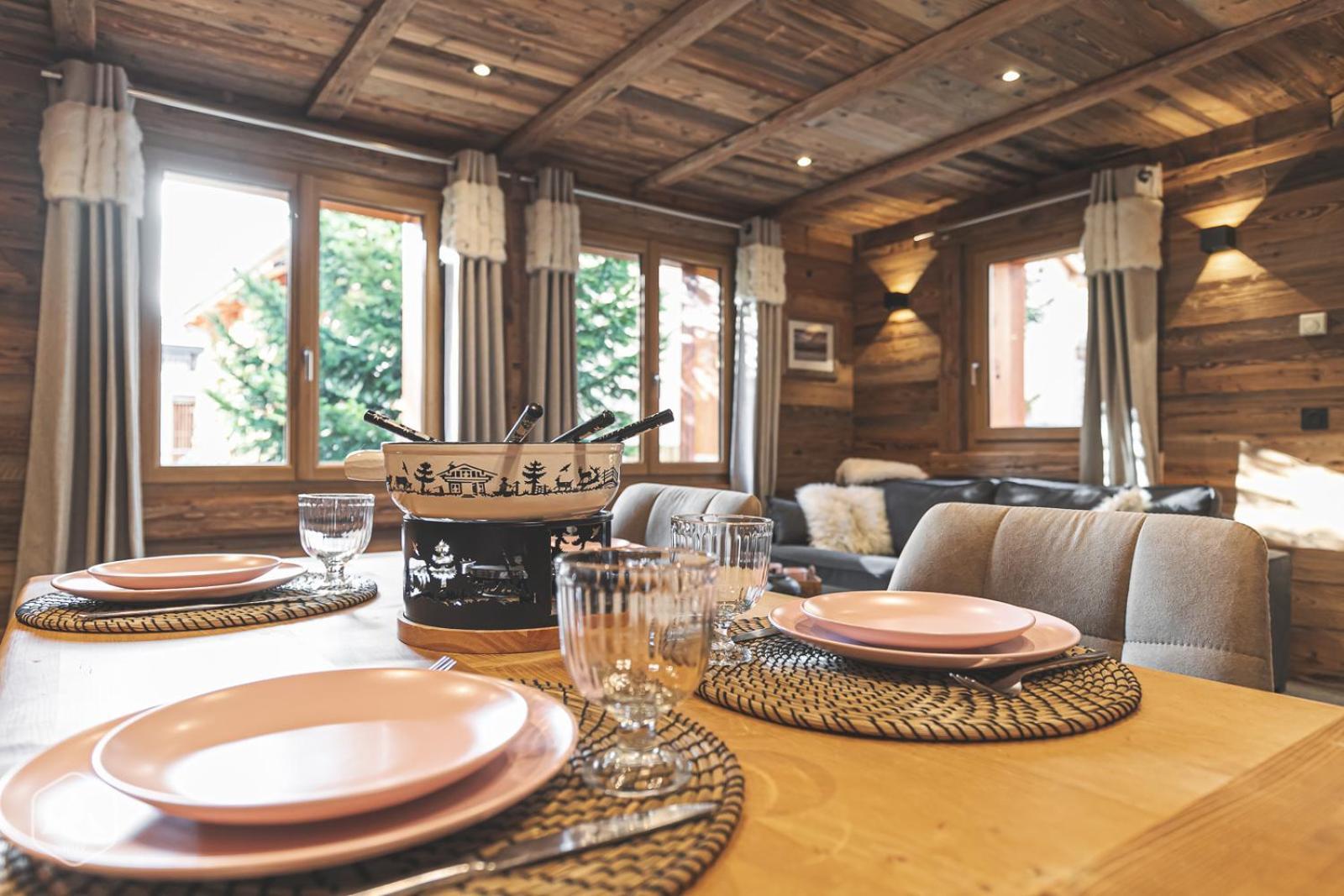 Chalet Les Cocales Residence Sejour Et Nuitees B&B - Appartement Pin Cembro 贝桑 外观 照片