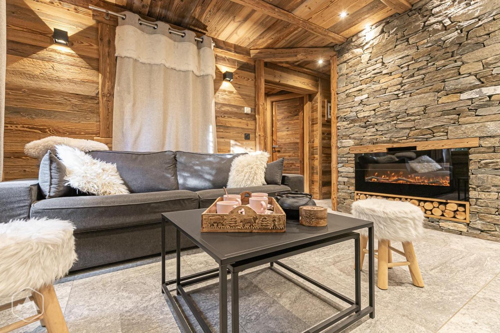 Chalet Les Cocales Residence Sejour Et Nuitees B&B - Appartement Pin Cembro 贝桑 外观 照片